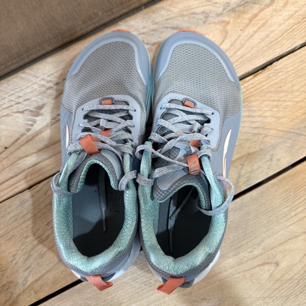 Altra Timp 3 Womens 8 Light Blue Coral Trail Running Shoes AL0A4VRB007 - Picture 5 of 8